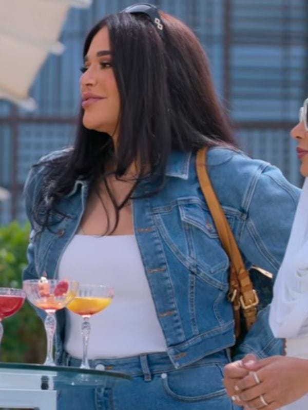 Dubai Bling S03 Mona Kattan Denim Jacket
