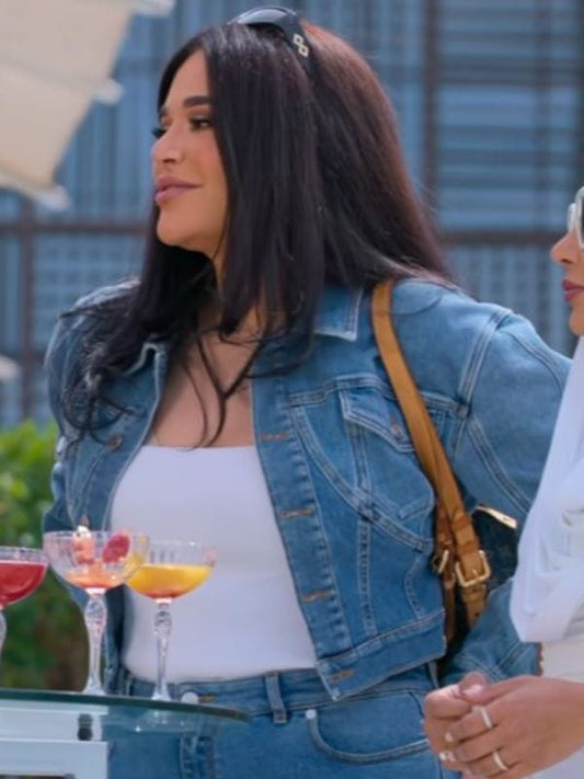 Dubai Bling S03 Mona Kattan Denim Jacket