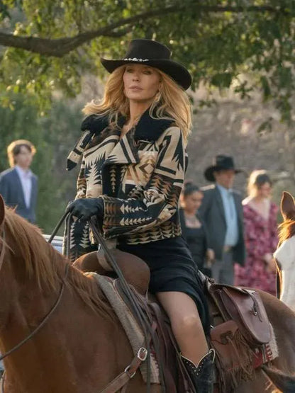 Dutton Ranch Beth Dutton Aztec Print Jacket