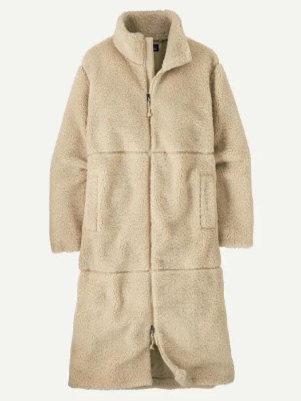 Dutton Ranch Beth Dutton White Longline Sherpa Coat