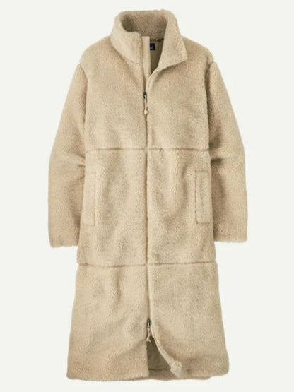 Dutton Ranch Beth Dutton White Longline Sherpa Coat