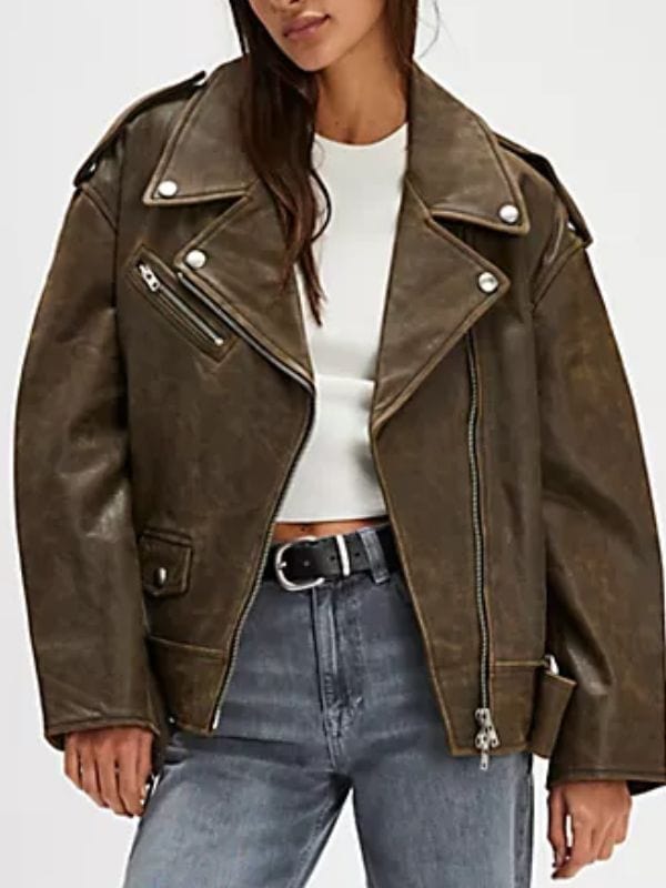 Dying For Sex S01 Michelle Williams Leather Jacket Dying For Sex S01 Michelle Williams Leather Jacket