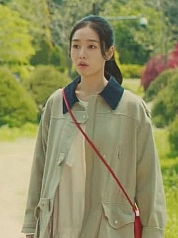 Dynamite Kiss S01 Ahn Eun-jin Beige Jacket