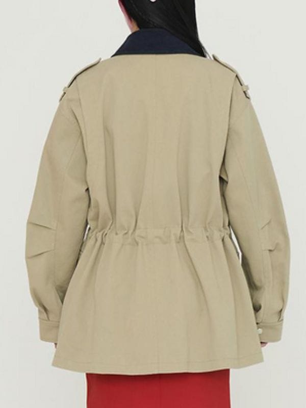 Dynamite Kiss S01 Ahn Eun-jin Beige Jacket