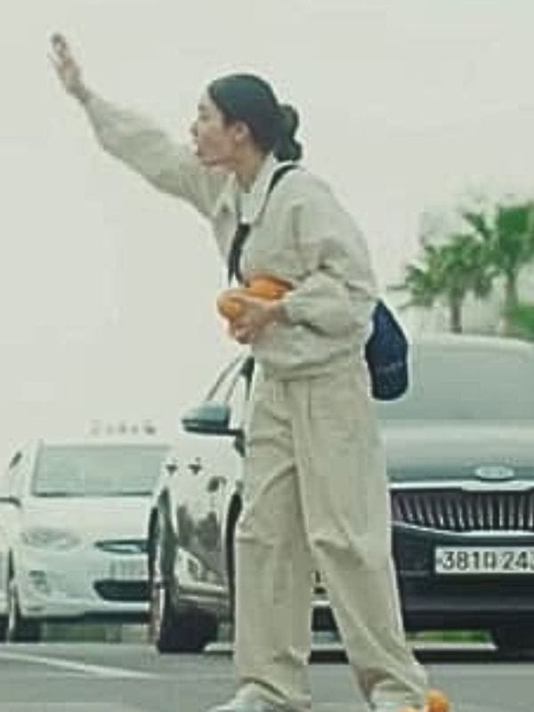 Dynamite Kiss S01 Ahn Eun-jin White Jacket