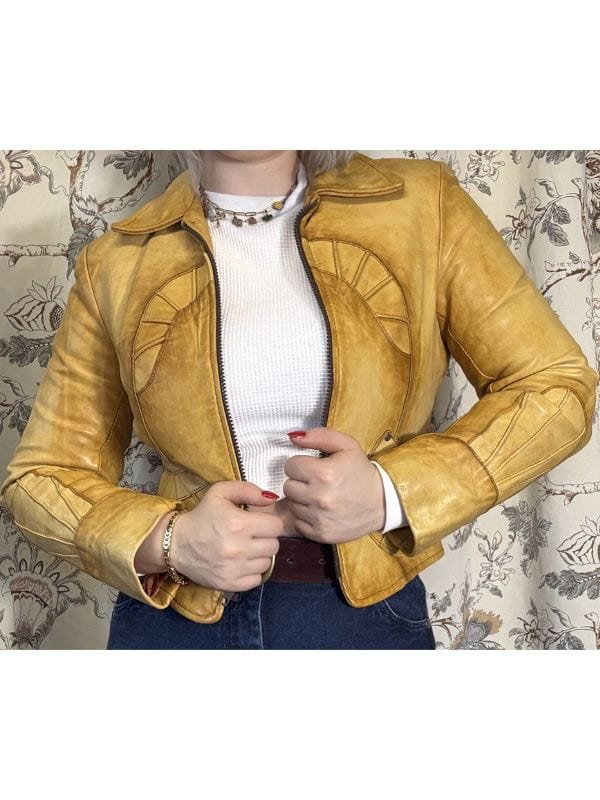 Earth Abides S01 Victoria Morgan Leather Jacket Earth Abides S01 Victoria Morgan Leather Jacket Brown