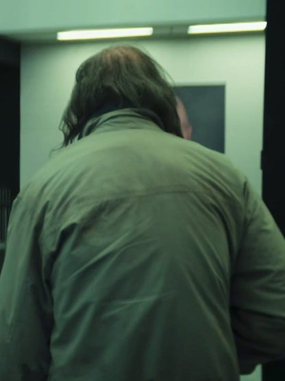 Eddie Redmayne The Day Of The Jackal S01 Green Jacket