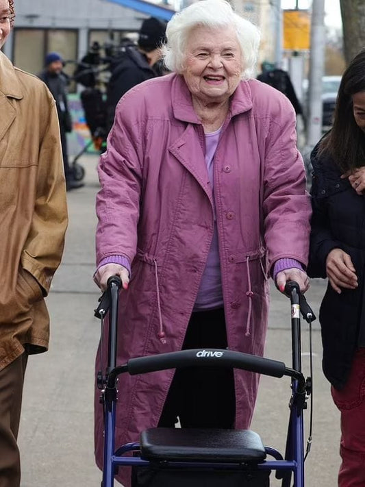 Eleanor the Great June Squibb Trench Coat - Shop Now