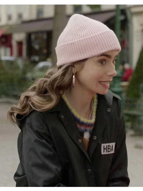 Emily In Paris Emily Cooper HBA Cropped Jacket Emily In Paris Emily Cooper HBA Cropped Jacket