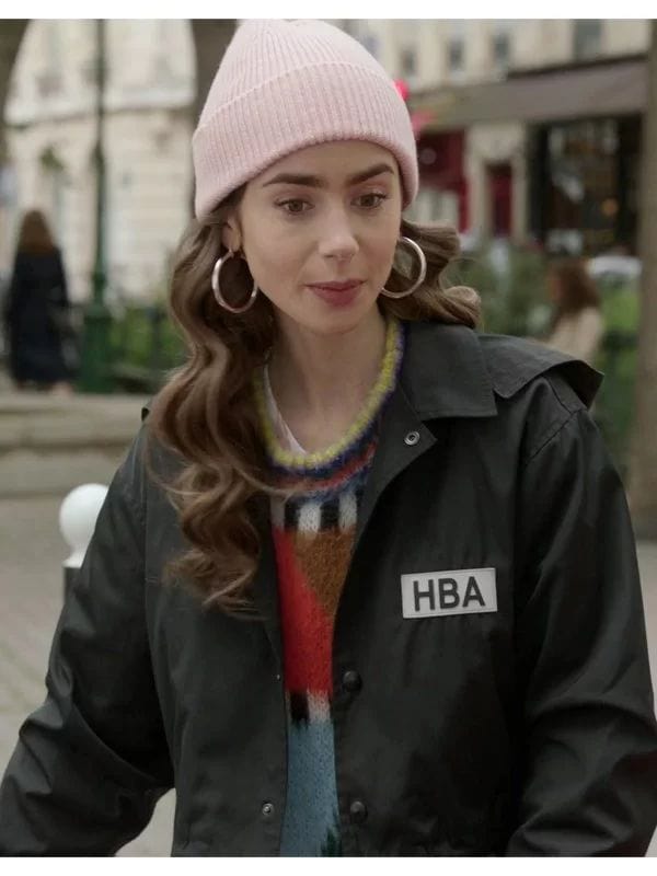 Emily In Paris Emily Cooper HBA Cropped Jacket Emily In Paris Emily Cooper HBA Cropped Jacket