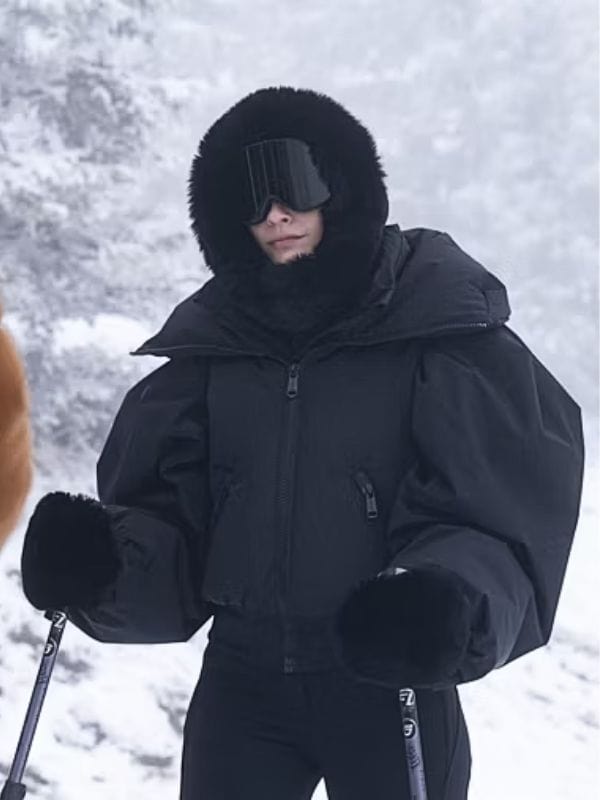Emily In Paris S04 Camille Razat Padded Ski Jacket Emily In Paris S04 Camille Razat Padded Ski Jacket