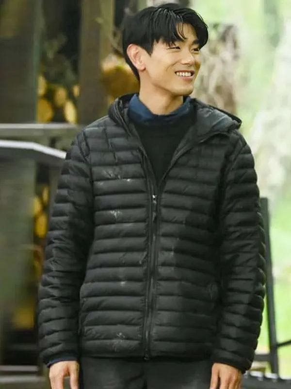 Eric Nam The Traitors US Black Puffer Jacket