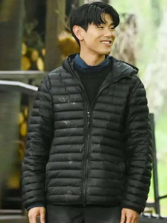 Eric Nam The Traitors US Black Puffer Jacket