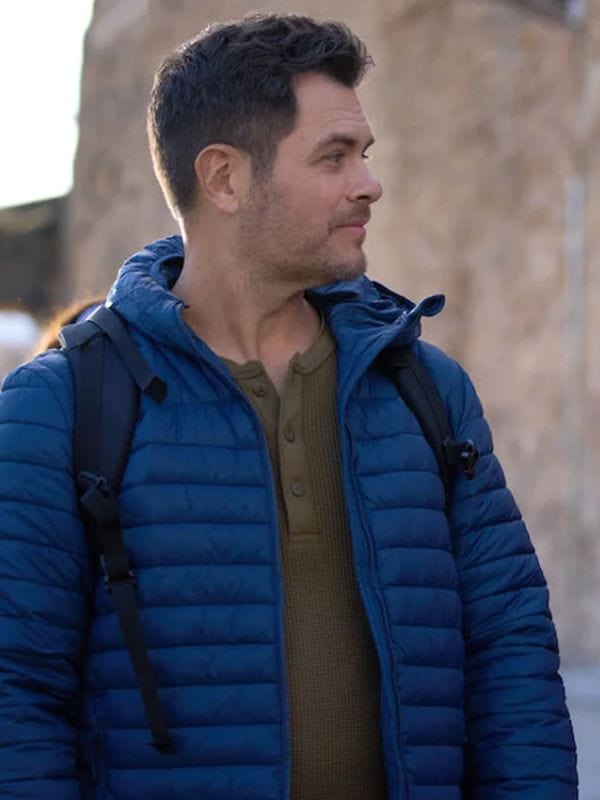 Erik Valdez Journey to You Blue Puffer Jacket
