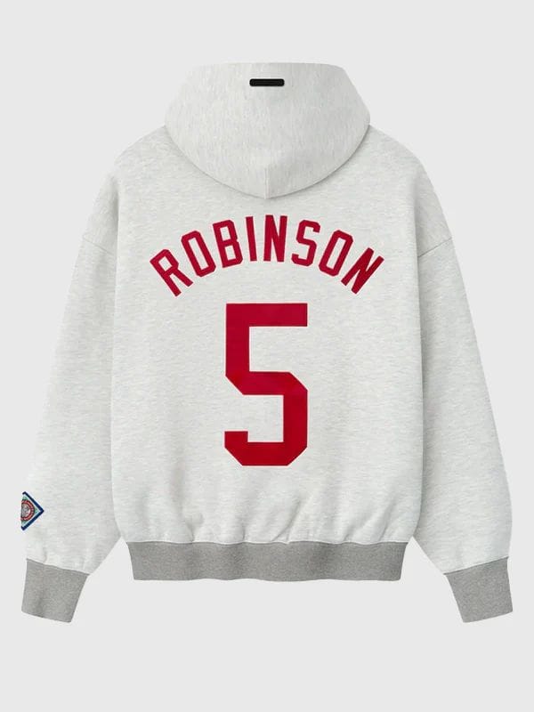 Essentials Jackie Robinson X NLBM Hoodie Grey
