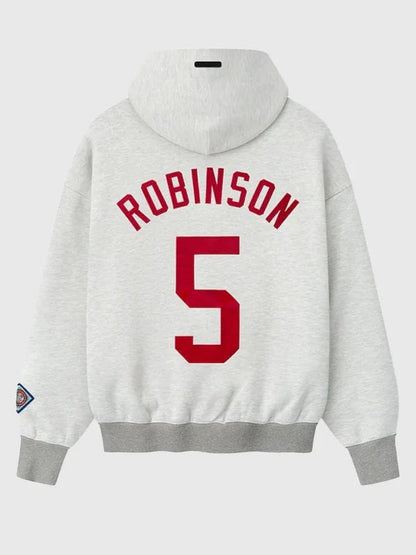 Essentials Jackie Robinson X NLBM Hoodie Grey