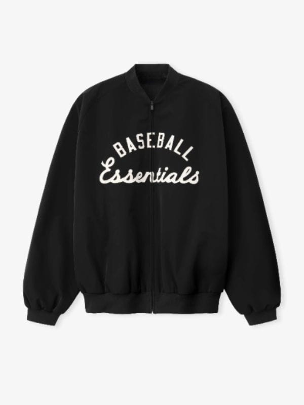 Fear Of God Essentials MLB Full Zip Bomber Jacket