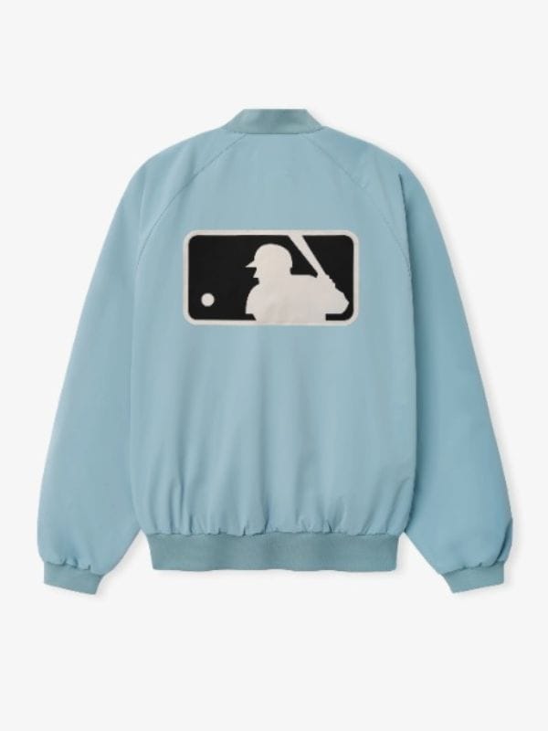 Fear Of God Essentials MLB Full Zip Bomber Jacket