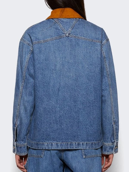 Euphoria S03 Nate Jacobs Denim Jacket Blue