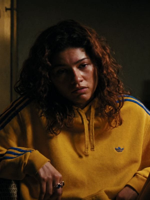Euphoria S03 Zendaya Yellow Hoodie