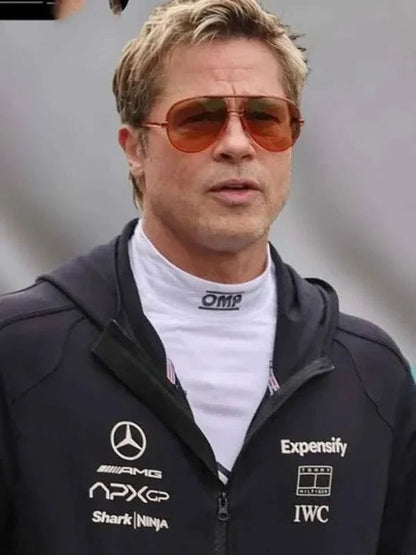 F1 2025 Brad Pitt Black Hoodie