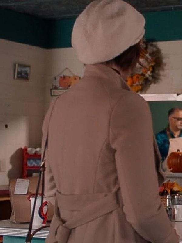 Falling Together 2024 Ashley Williams Beige Trench Coat