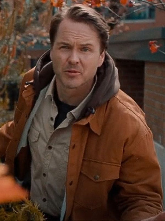 Falling Together 2024 Paul Campbell Brown Hooded Jacket