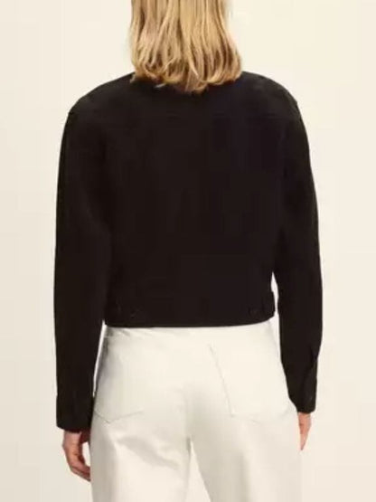 FBI Most Wanted S05 Nina Chase Black Suede Jacket FBI Most Wanted S05 Nina Chase Black Suede Jacket