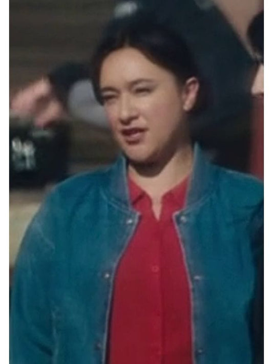 FBI Most Wanted S06 Hana Gibson Denim Bomber Jacket