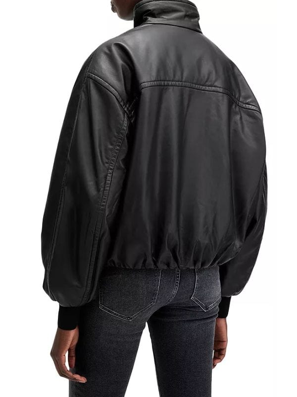 FBI Most Wanted S06 Hana Gibson Oversized Leather Jacket FBI Most Wanted S06 Hana Gibson Oversized Leather Jacket