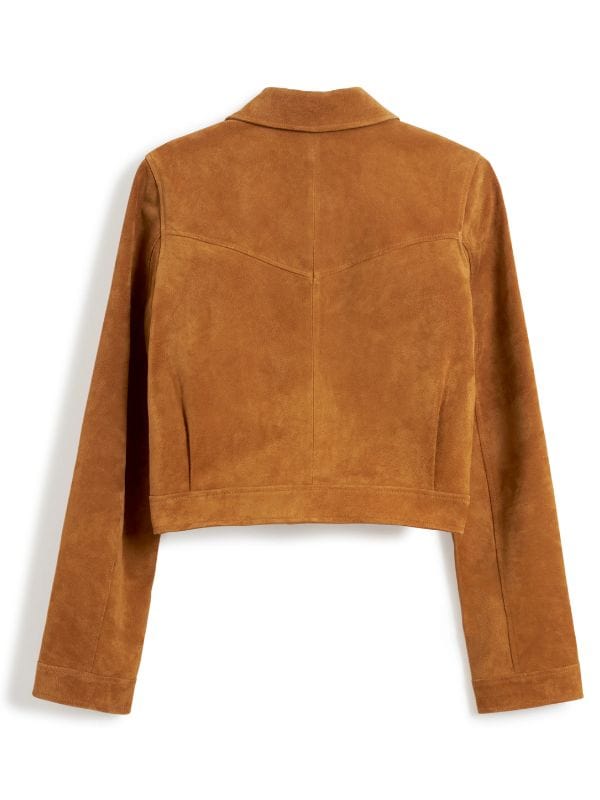 FBI Most Wanted S06 Nina Chase Brown Suede Jacket