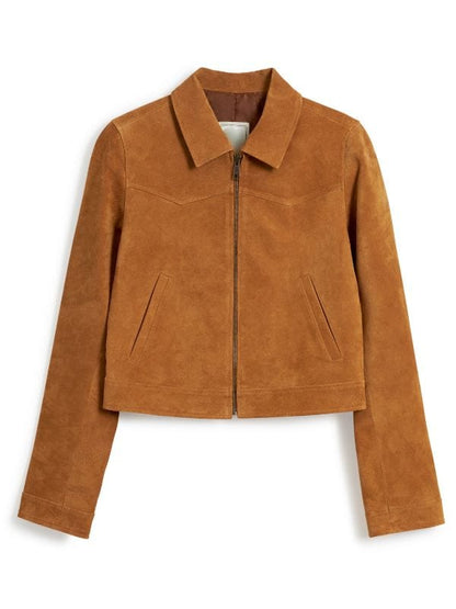 FBI Most Wanted S06 Nina Chase Brown Suede Jacket