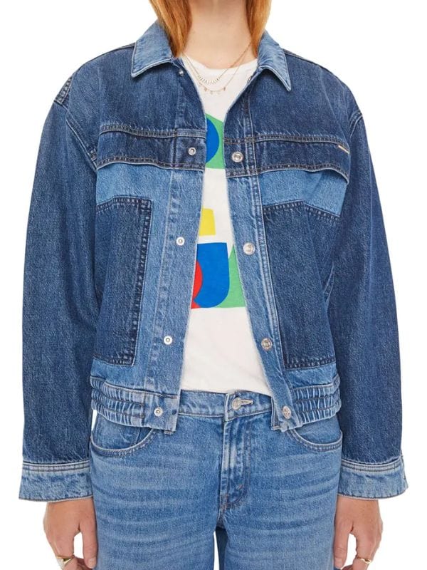 FBI Most Wanted S06 Nina Chase Denim Bomber Jacket