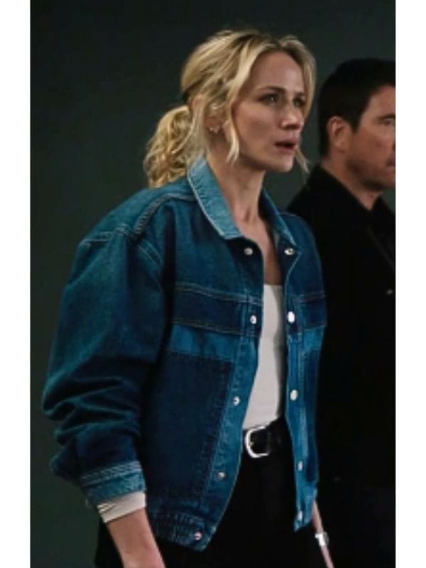 FBI Most Wanted S06 Nina Chase Denim Bomber Jacket