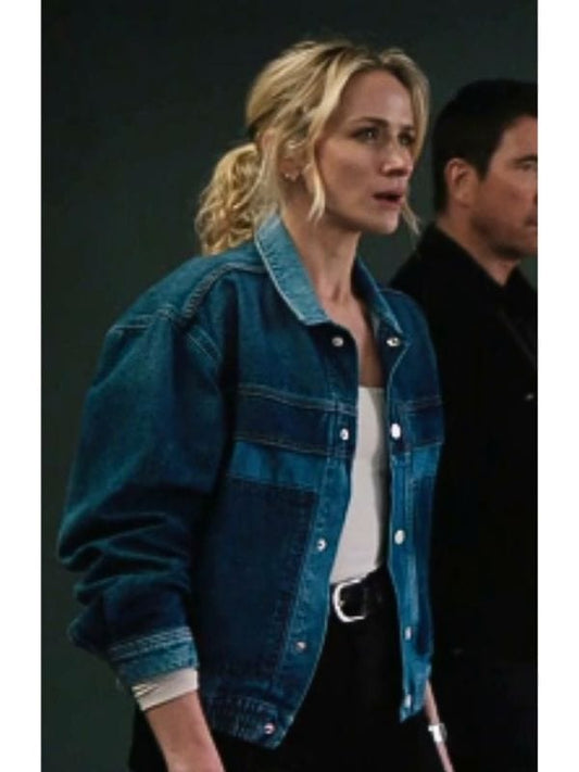 FBI Most Wanted S06 Nina Chase Denim Bomber Jacket