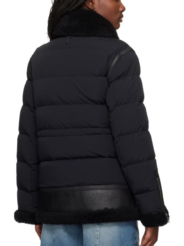 FBI Most Wanted S06 Nina Chase Shearling Puffer Jacket FBI Most Wanted S06 Nina Chase Shearling Puffer Jacket