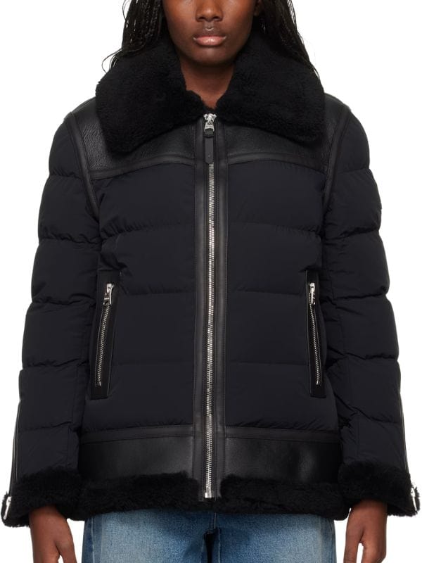 FBI Most Wanted S06 Nina Chase Shearling Puffer Jacket FBI Most Wanted S06 Nina Chase Shearling Puffer Jacket