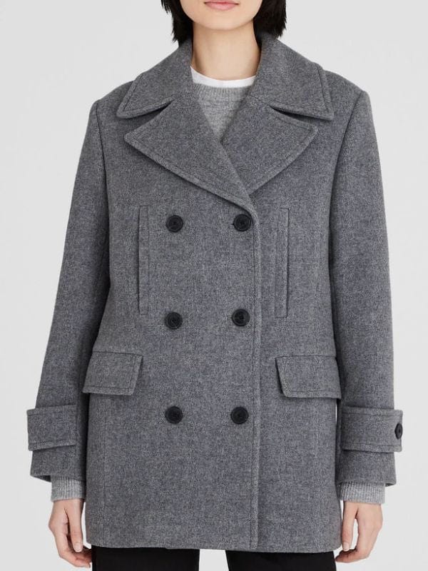 FBI Most Wanted S06 Roxy Sternberg Grey Peacoat FBI Most Wanted S06 Roxy Sternberg Grey Peacoat