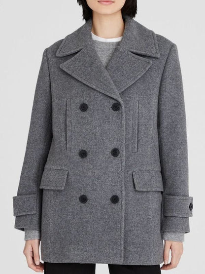 FBI Most Wanted S06 Roxy Sternberg Grey Peacoat FBI Most Wanted S06 Roxy Sternberg Grey Peacoat