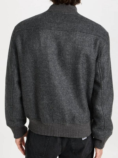 FBI S07 John Boyd Grey Bomber Jacket