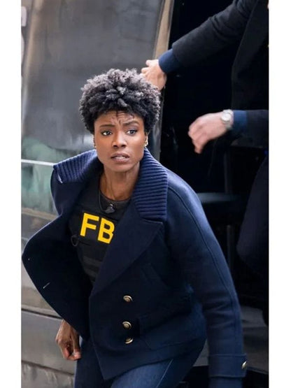 Katherine Renee Kane FBI Tiffany Wallace Blue Peacoat
