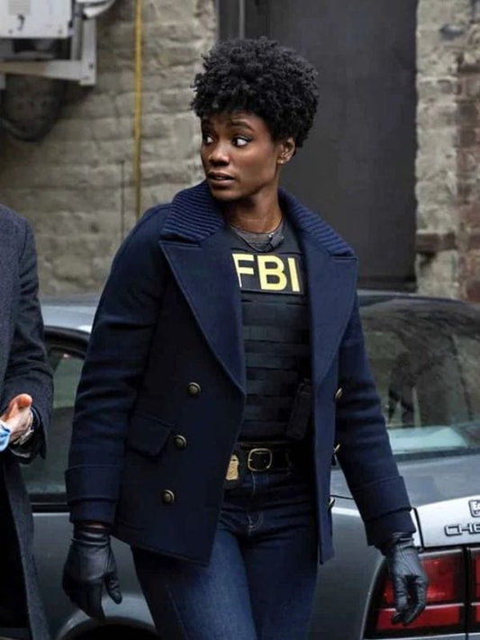 Katherine Renee Kane FBI Tiffany Wallace Blue Peacoat