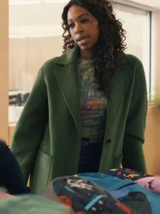 Felicia Simone Providence Falls 2025 Green Coat