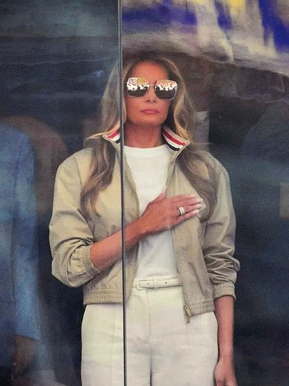 FI­FA World Cup 2026 Mela­nia Trump Jack­et Beige