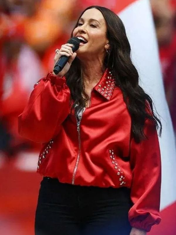 FIFA World Cup 2026 Alanis Morissette Red Jacket