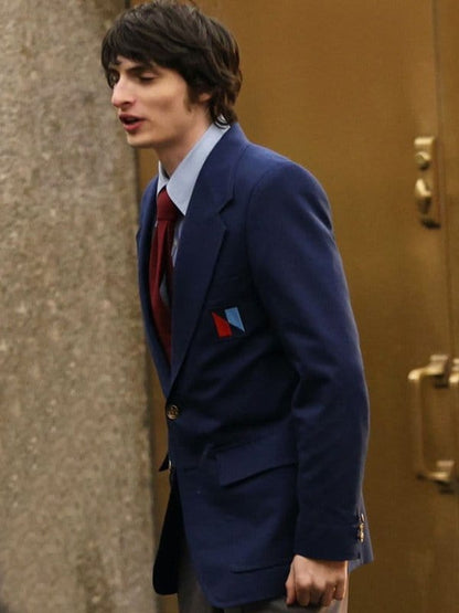 Finn Wolfhard Saturday Night Blue Blazer
