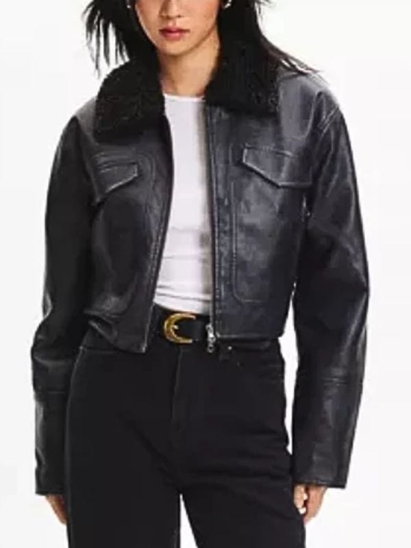 Fire Country S03 Leven Rambin Leather Jacket Fire Country S03 Leven Rambin Leather Jacket