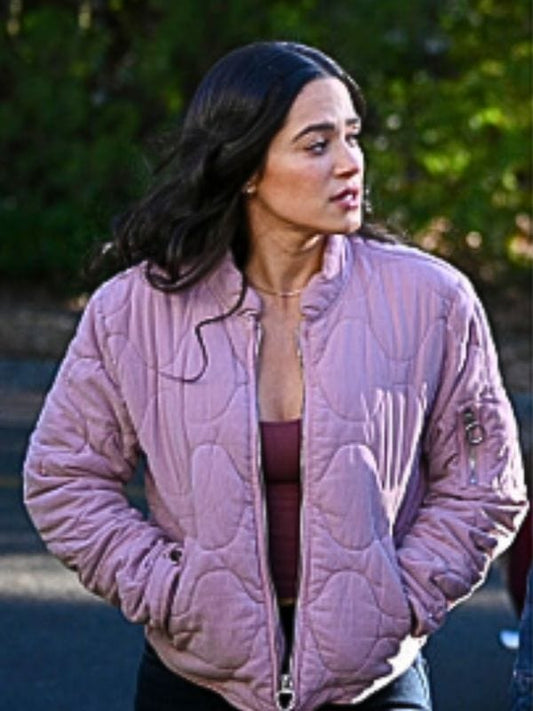 Fire Country S03 Stephanie Arcila Quilted Jacket Fire Country S03 Stephanie Arcila Quilted Jacket