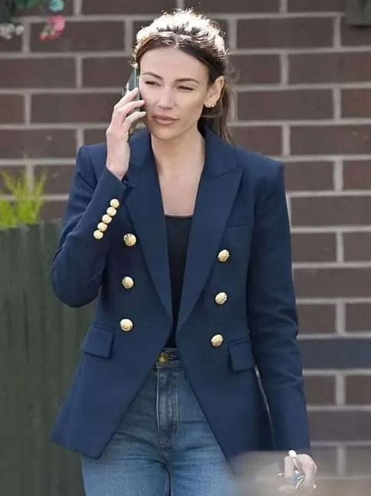 Fool Me Once S01 Maya Stern Blue Blazer Fool Me Once S01 Maya Stern Blue Blazer