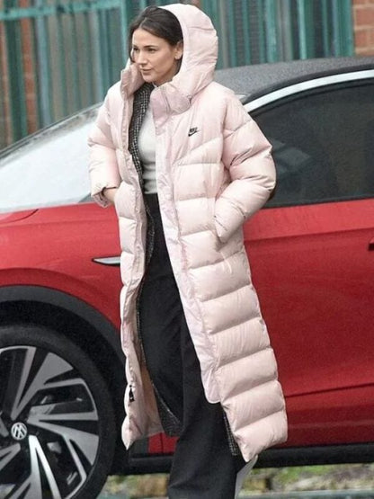 Fool Me Once S01 Maya Stern Pink Puffer Coat Fool Me Once S01 Maya Stern Pink Puffer Coat